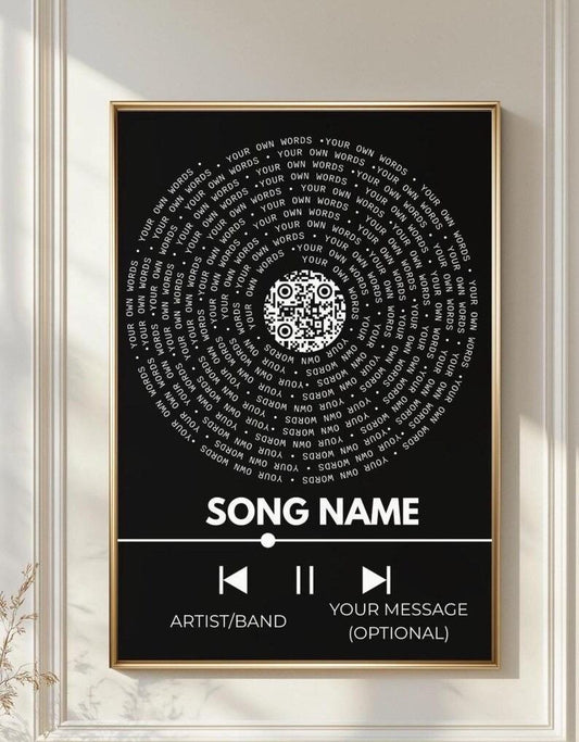 Personalized Song Lyric & Setlist Print Bundle | Custom Music Gift