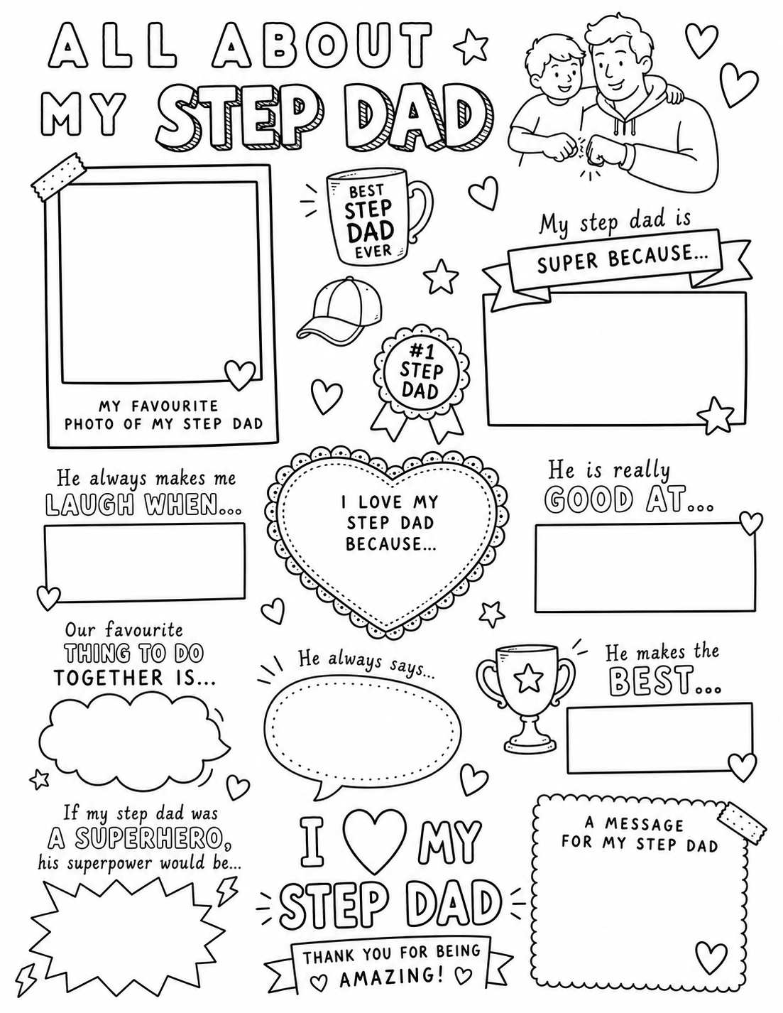 Father’s Day Free Printable