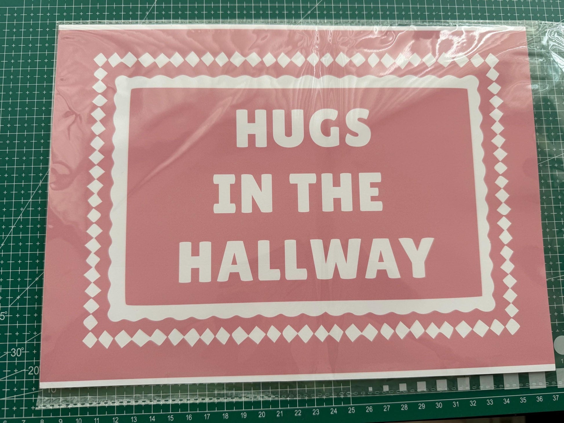 Hugs in the Hallway Art