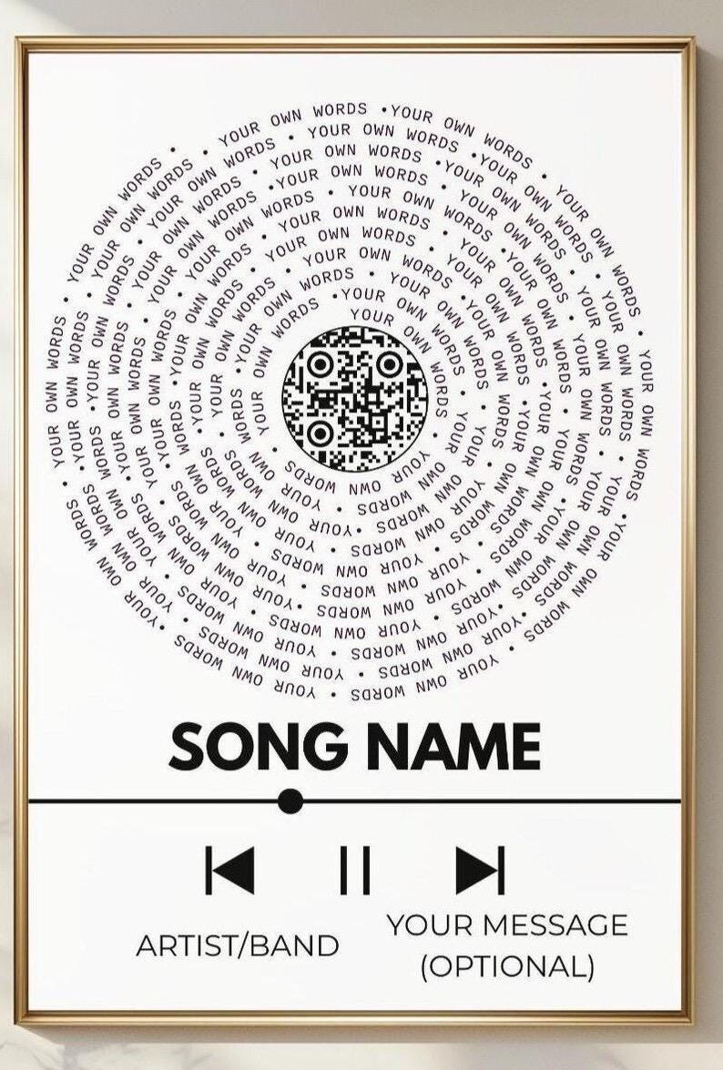 Personalized Song Lyric & Setlist Print Bundle | Custom Music Gift