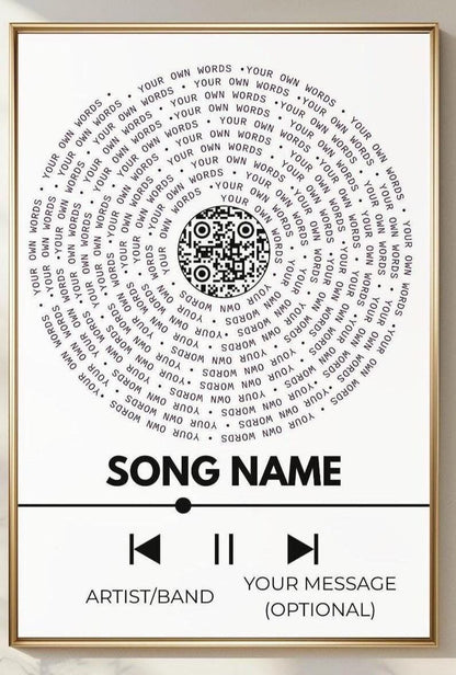 Personalized Song Lyric & Setlist Print Bundle | Custom Music Gift