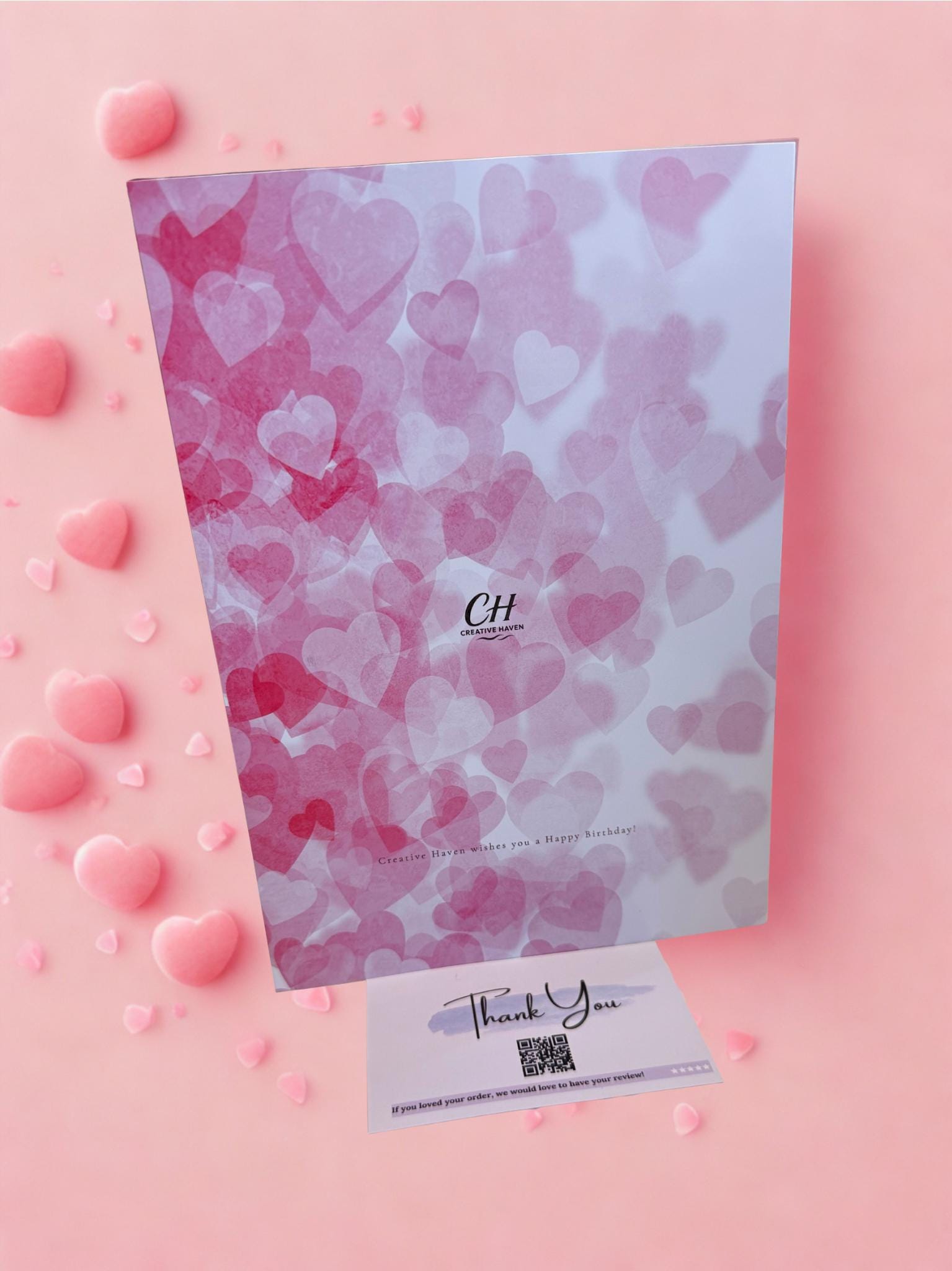 Be My Valentine - Valentine’s Day card with envelope