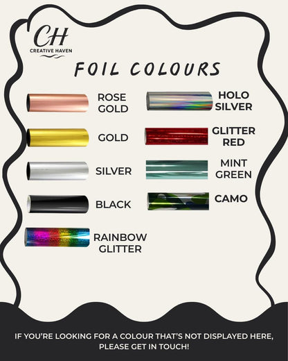 Metallic Personalised Luxury Concert Setlist