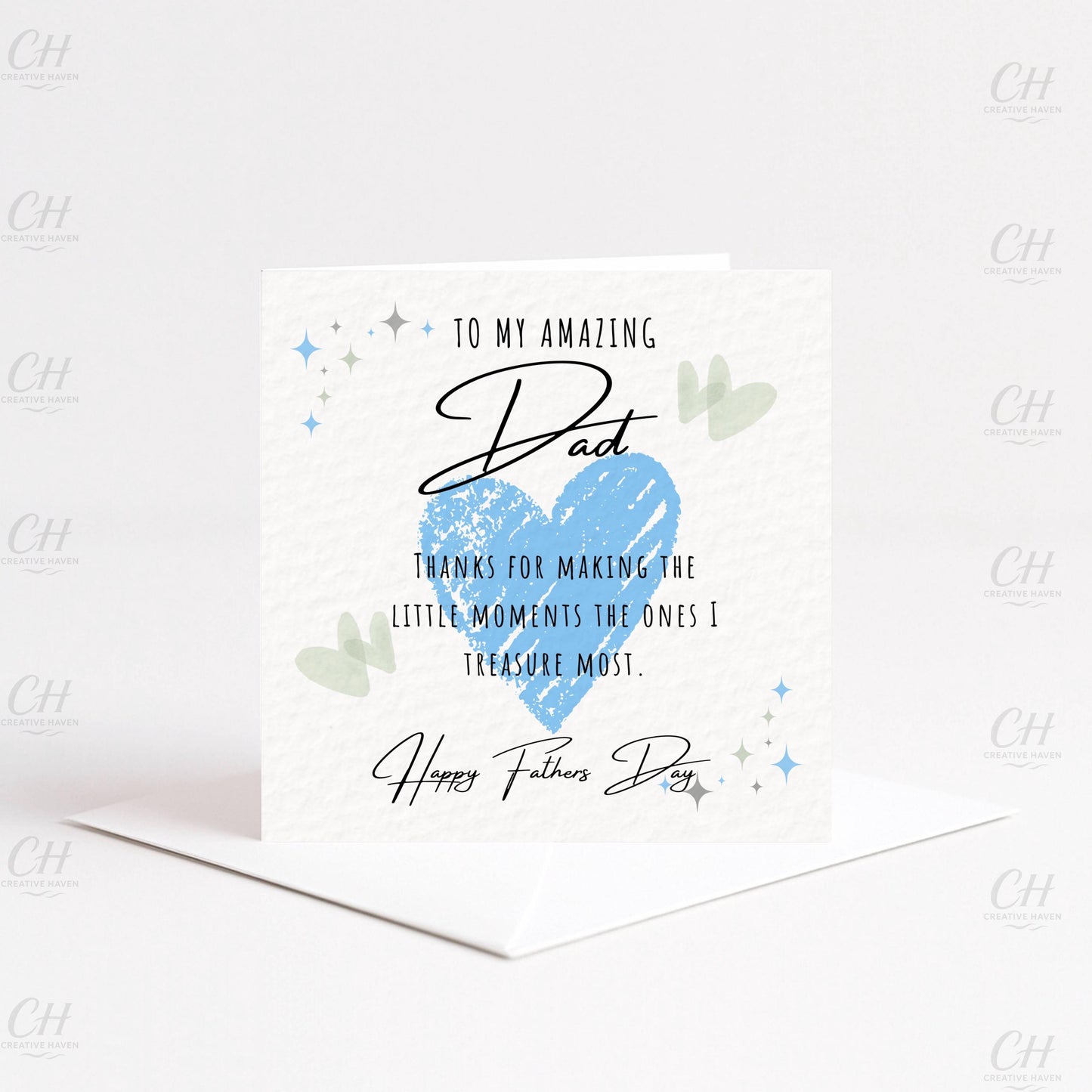 Fathers Day Card - Daddy, Step Daddy, Dad, Step Dad