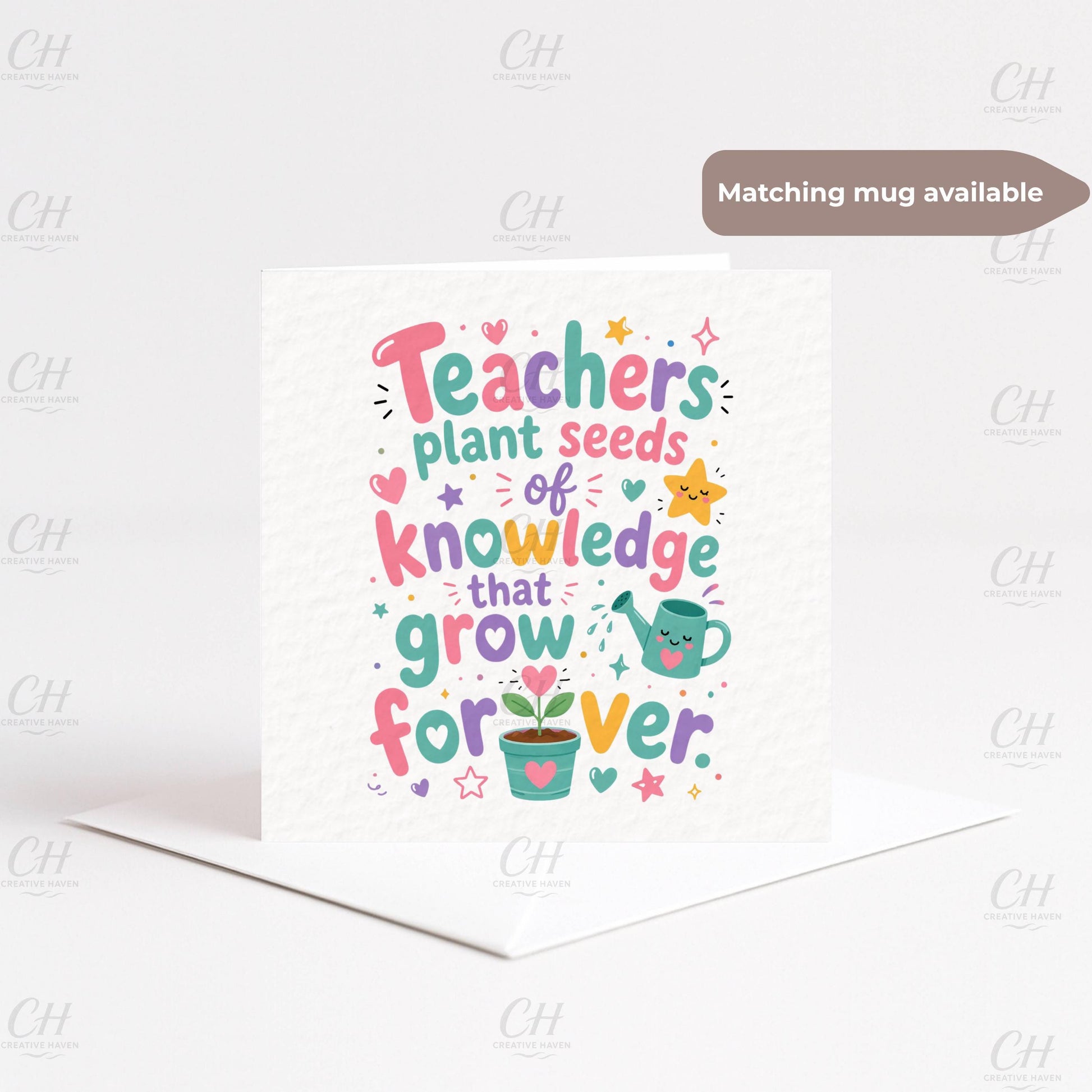 Teacher's Thankyou Card