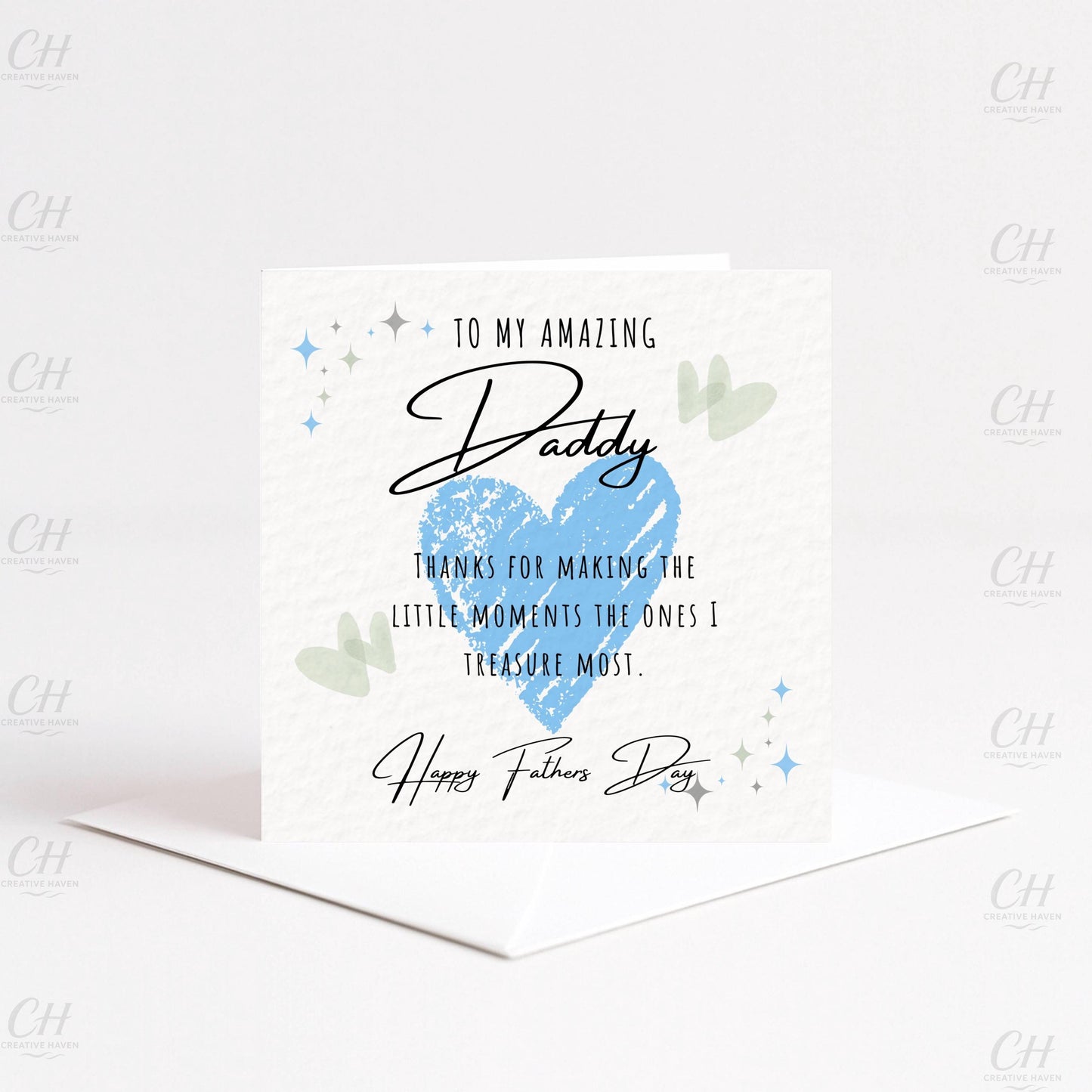 Fathers Day Card - Daddy, Step Daddy, Dad, Step Dad