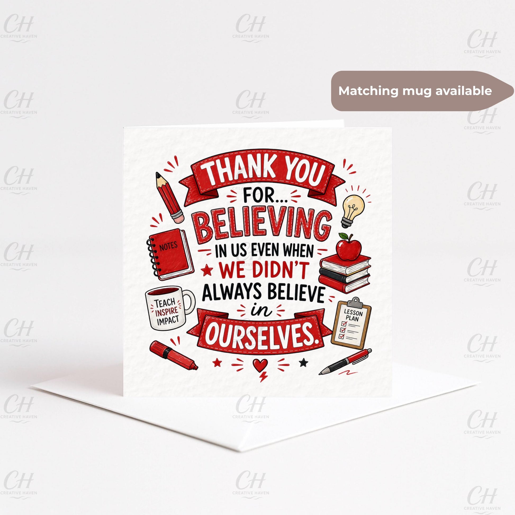 Teacher's Thankyou Card