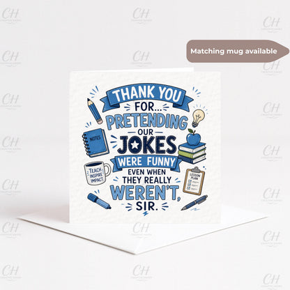 Teacher's Thankyou Card