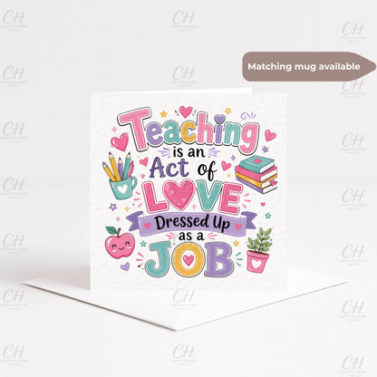 Teacher's Thankyou Card