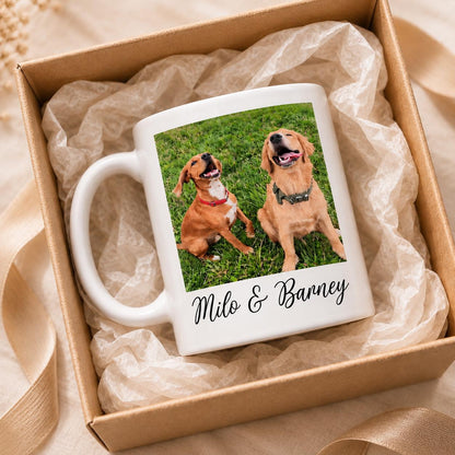 Personalised Photo Mug & Coaster Set, Custom Mug, Photo Gift, Mum Gift, Personalised Keepsake